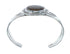 Sterling Silver Green And Amber Turquoise Navajo Cuff Bracelet AX130236